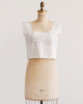 Edwardian Broderie Anglaise Cotton Top