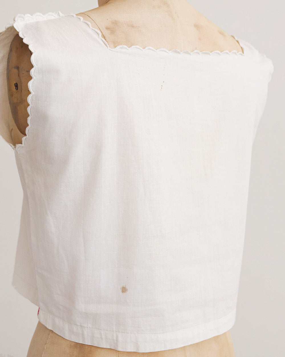 Edwardian Broderie Anglaise Cotton Top