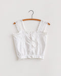 Edwardian Eyelet Lace Cotton Camisole