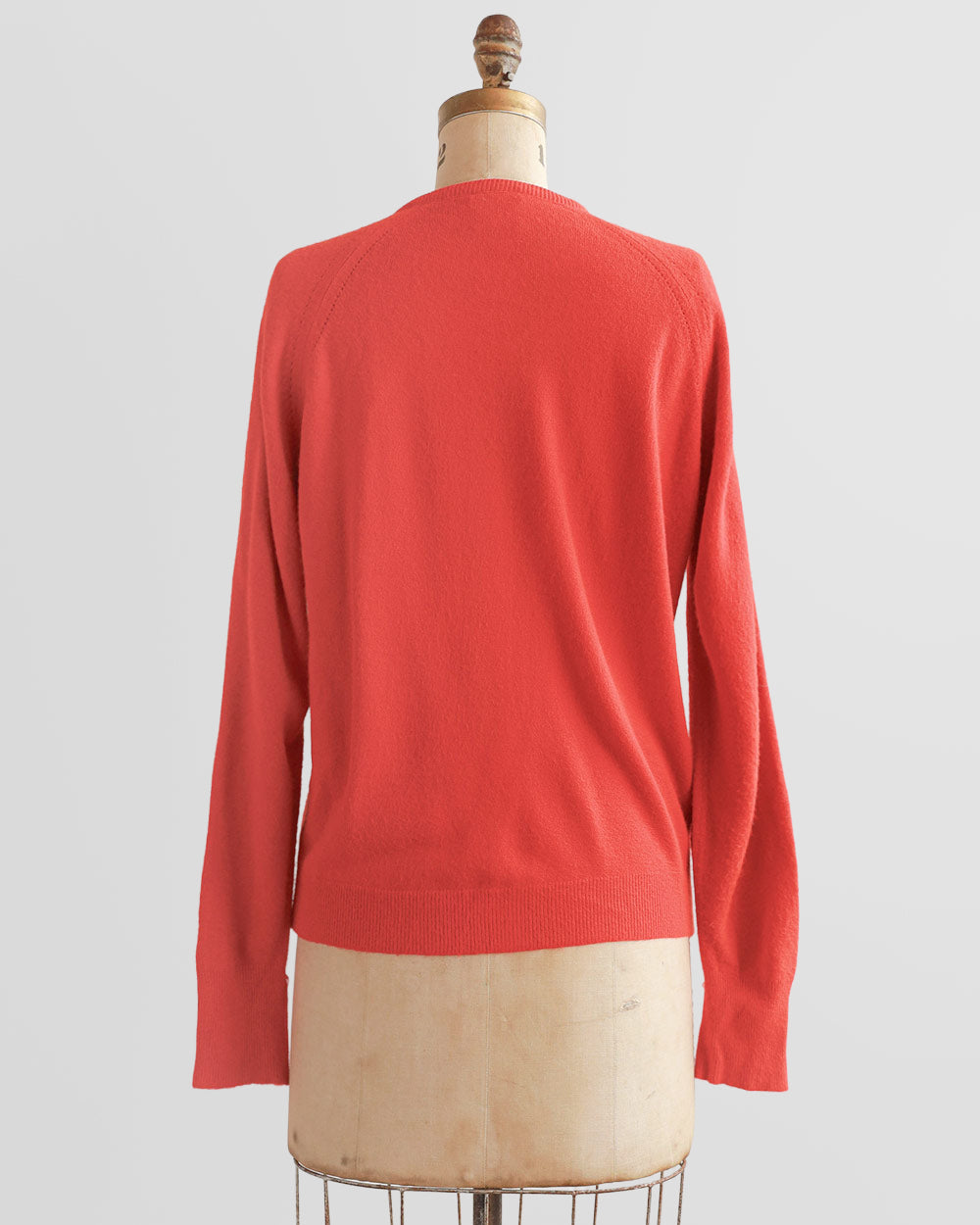 1960s Red Raglan Sleeve Cardigan