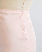Blushroze zijden tapshort uit de jaren 1930