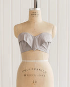 Katoenen bustier uit de jaren 1950