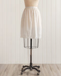 1960s White Nylon Half Slip