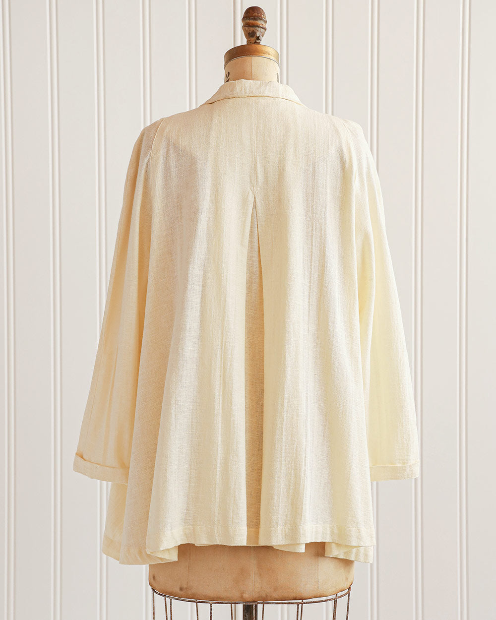 1990s Cream Cotton Swing Jacket