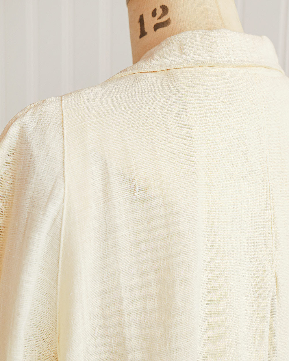 1990s Cream Cotton Swing Jacket